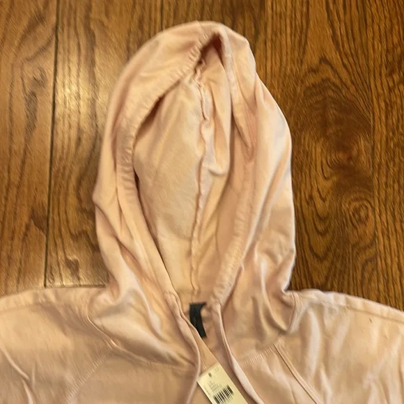 Anthropologie Pink Hooded Tunic, small - Picture 6 of 10